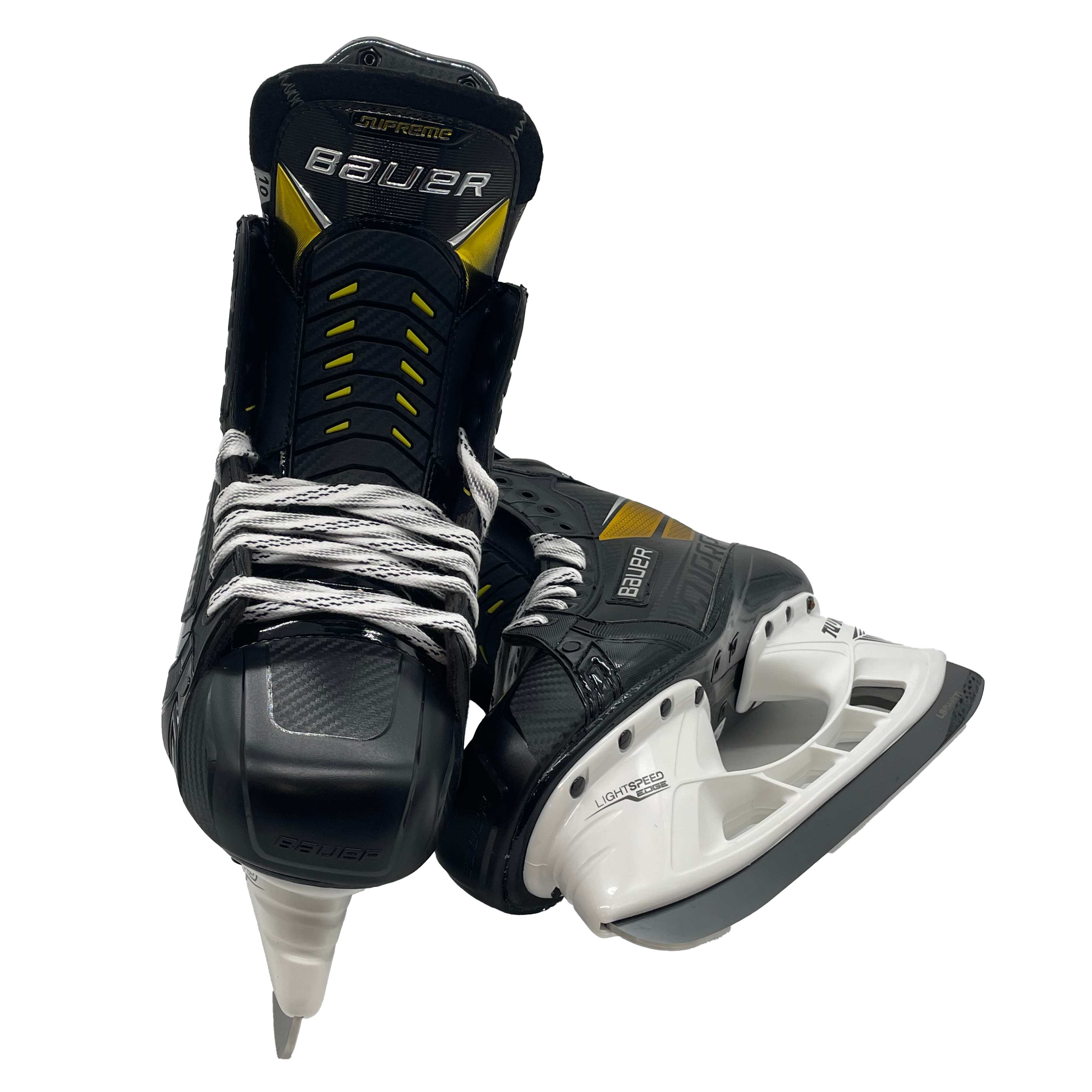 Bauer Supreme Ultrasonic - Patins de hockey Pro Stock neufs - Taille 10 Fit 2